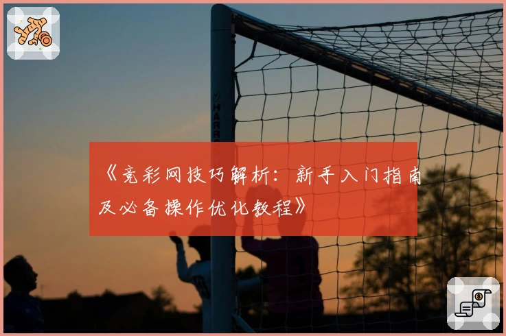 《竞彩网技巧解析：新手入门指南及必备操作优化教程》
