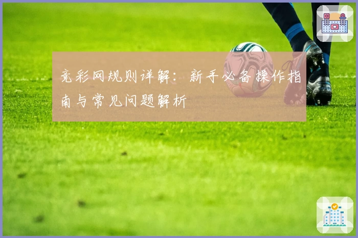 竞彩网规则详解：新手必备操作指南与常见问题解析